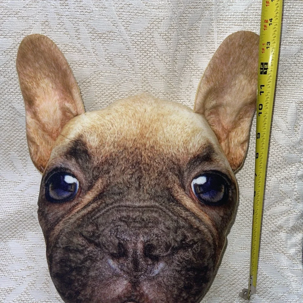 French Bulldog Dog Throw Pillow